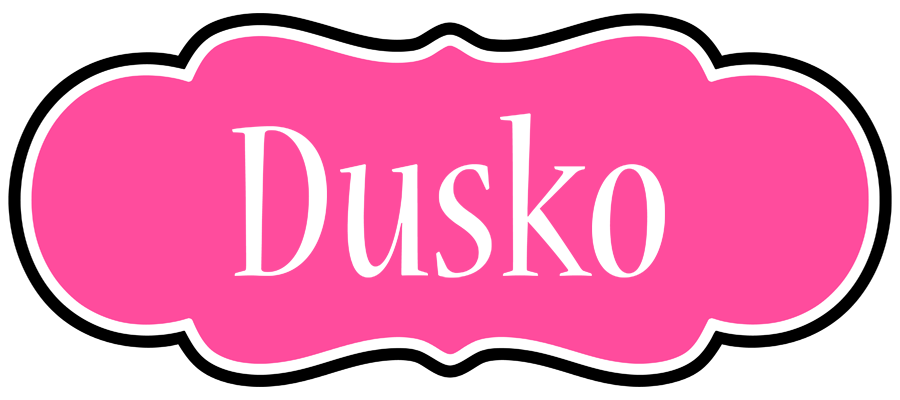 Dusko invitation logo
