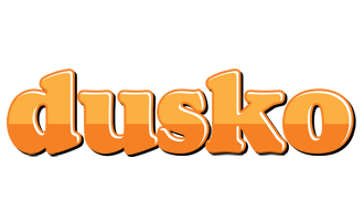 Dusko orange logo