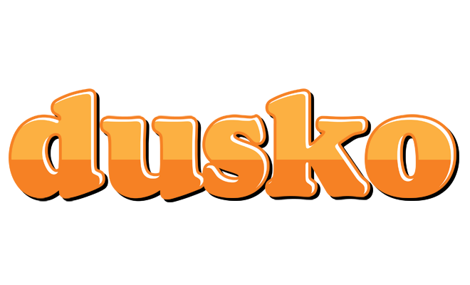 Dusko orange logo
