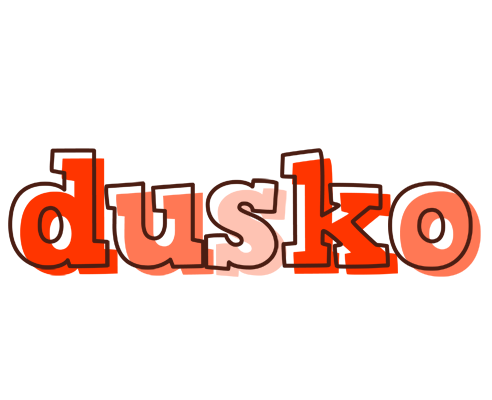 Dusko paint logo