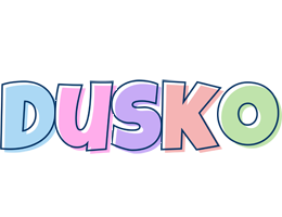 Dusko pastel logo