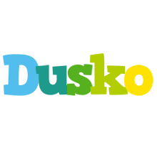 Dusko rainbows logo