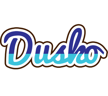 Dusko raining logo