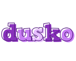 Dusko sensual logo