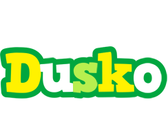 Dusko soccer logo