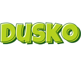 Dusko summer logo