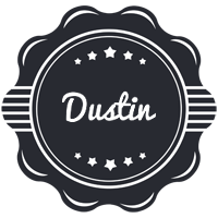 Dustin badge logo