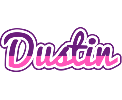 Dustin cheerful logo