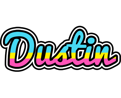 Dustin circus logo