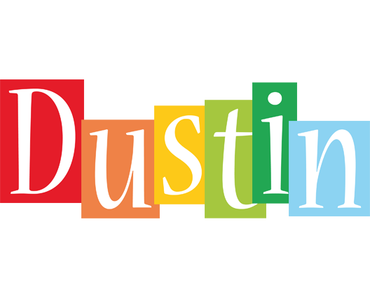 Dustin colors logo