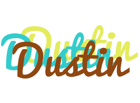 Dustin cupcake logo