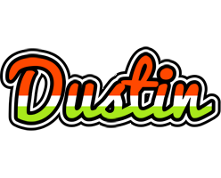 Dustin exotic logo