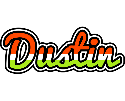 Dustin exotic logo