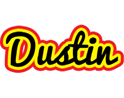 Dustin flaming logo