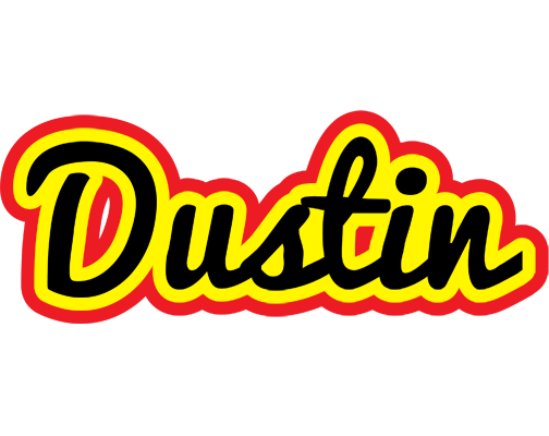 Dustin flaming logo