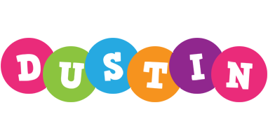 Dustin friends logo