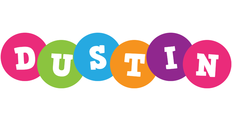 Dustin friends logo