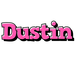 Dustin girlish logo