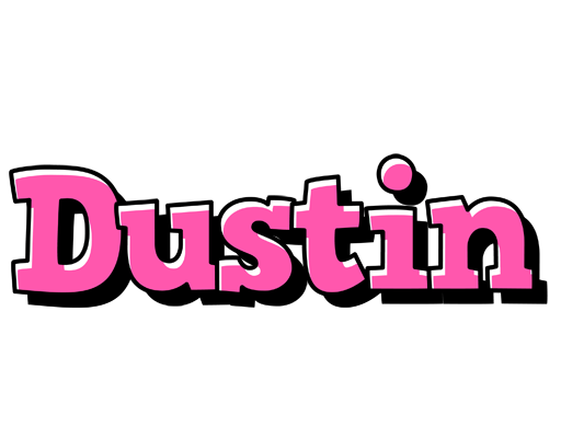 Dustin girlish logo