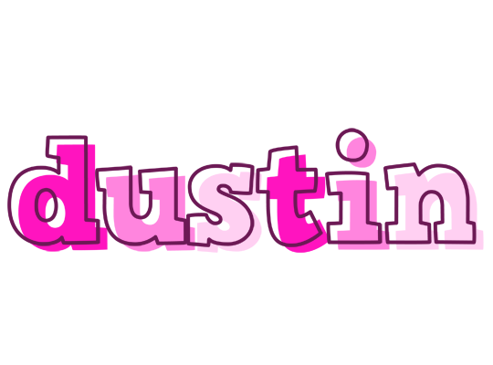 Dustin hello logo