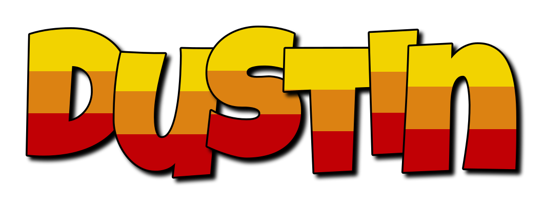 Dustin jungle logo