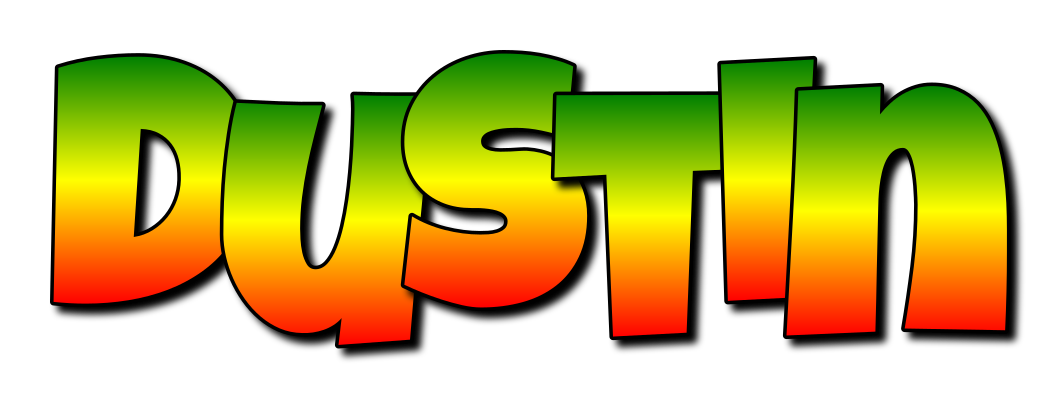 Dustin mango logo