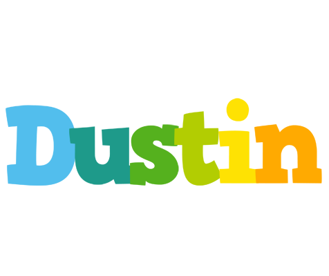 Dustin rainbows logo