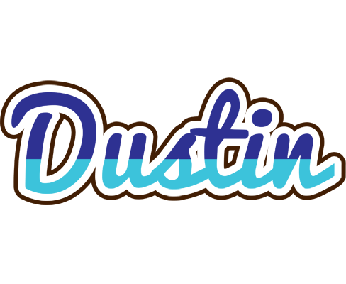 Dustin raining logo