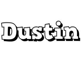 Dustin snowing logo