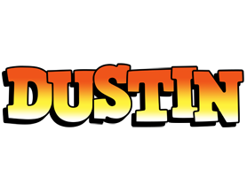 Dustin sunset logo