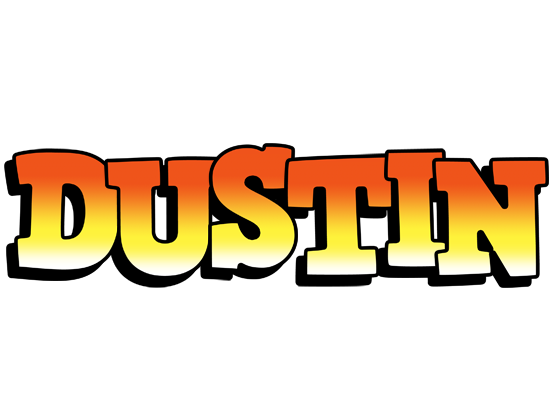 Dustin sunset logo