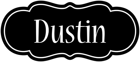 Dustin welcome logo