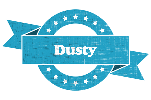 Dusty balance logo