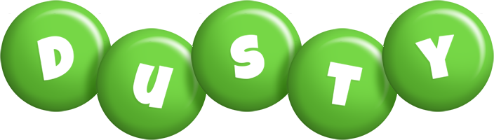 Dusty candy-green logo