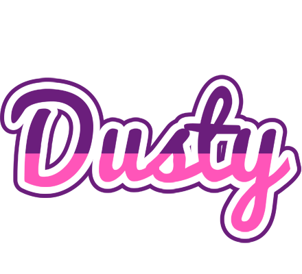 Dusty cheerful logo