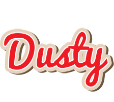 Dusty chocolate logo