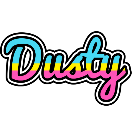 Dusty circus logo