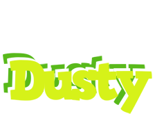 Dusty citrus logo