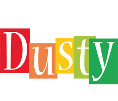 Dusty colors logo