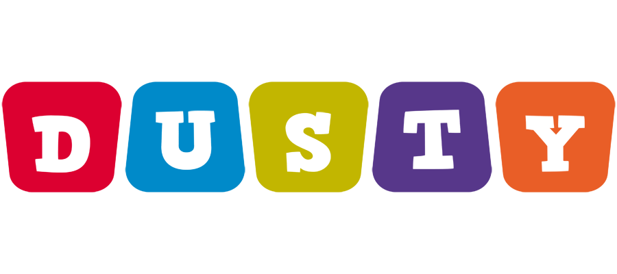 Dusty daycare logo