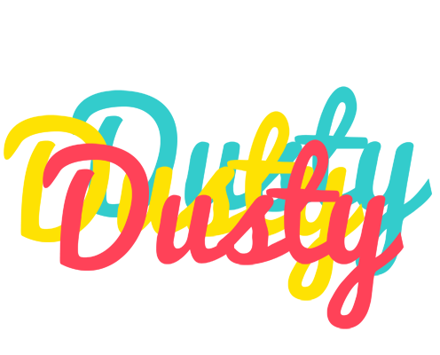 Dusty disco logo