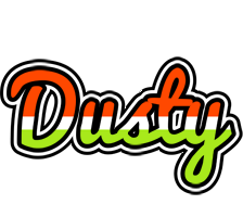 Dusty exotic logo