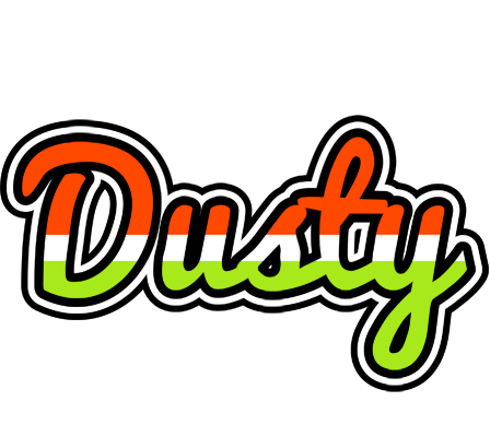 Dusty exotic logo