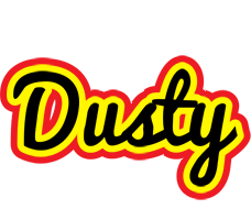 Dusty flaming logo