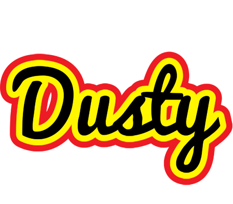Dusty flaming logo