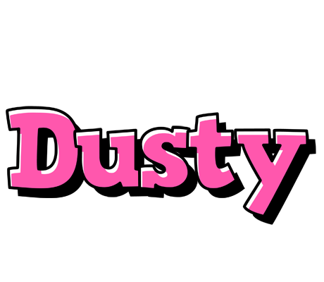 Dusty girlish logo
