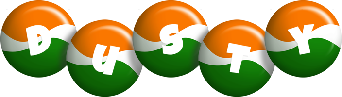 Dusty india logo