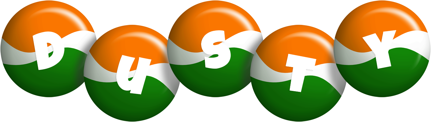 Dusty india logo