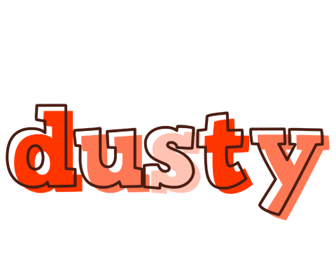Dusty paint logo