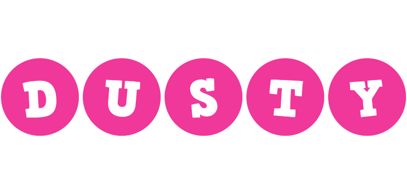 Dusty poker logo